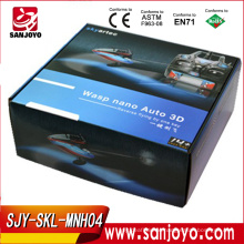 SKYARTEC spy 2014 Newly MNH04 7CH 2.4G WASP AUTO CP one key Switchover Inverted flight rc helicopter 6ch titan 450 pro rtf